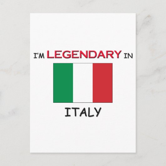 Ik zou eerder in ITALIË zijn Briefkaart (Voorkant)