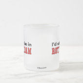 Ik zou eerder in Rotterdam zijn Matglas Koffiemok (Center)