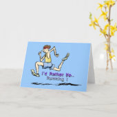 Ik zou eerder lopen kaart (Gele Bloem)