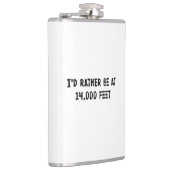 Ik zou eerder op 14.000 voet zijn heupfles (Rechts)