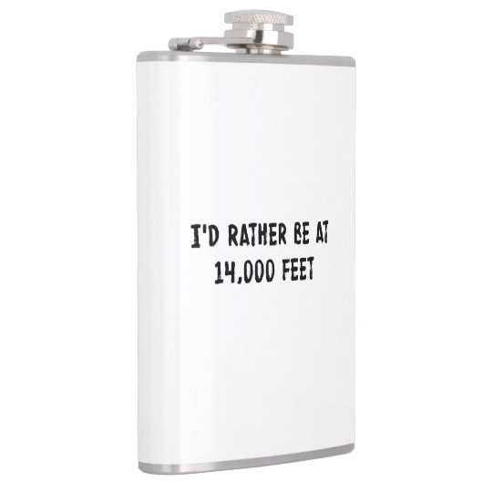 Ik zou eerder op 14.000 voet zijn heupfles (Rechts)