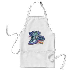 Ik zou eerder _ Sneakers lopen Standaard Schort