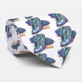 Ik zou eerder _ Sneakers lopen Stropdas (Opgerold)