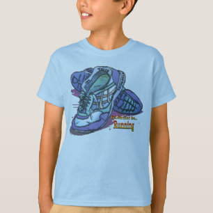 Ik zou eerder _ Sneakers lopen T-shirt