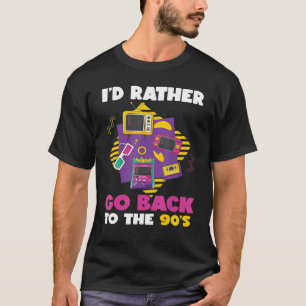 Ik zou eerder teruggaan naar de jaren 90 van de no t-shirt