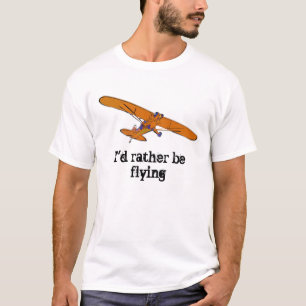 Ik zou eerder vliegen t-shirt