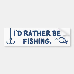 Ik zou eerder worden Gevist Bumpersticker