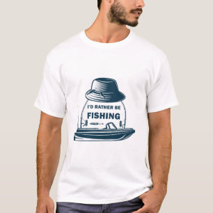 Ik zou eerder worden Gevist T-shirt