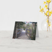 Ik zou elke bridgekaart oversteken kaart (Gele Bloem)