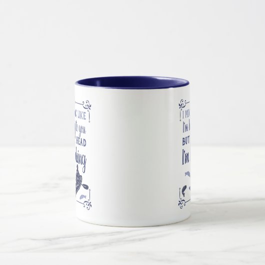 Ik zou er kunnen uitzien alsof ik grappige Kayakin Mok (Midden)