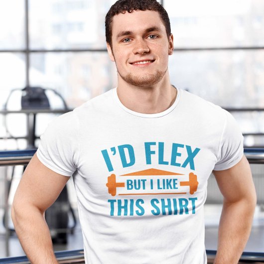 Ik zou flexen t-shirt