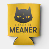 Ik zou gemener kunnen zijn | Moody Cat Water Coole Blikjeskoeler (Voorkant)