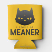 Ik zou gemener kunnen zijn | Moody Cat Water Coole Blikjeskoeler (Achterkant)