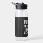 Ik zou gestopt zijn, maar trainer maakt me gek waterfles (Rechts)