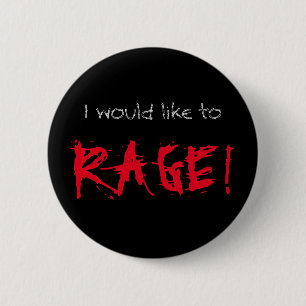Ik zou graag D&D Barbarian willen Rage Ronde Button 5,7 Cm