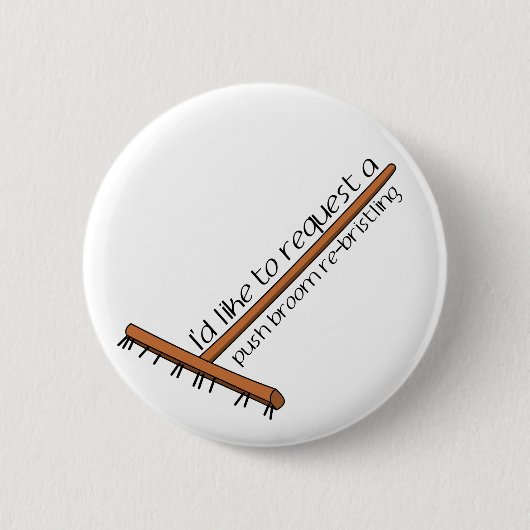 Ik zou graag een duwtje willen vragen... ronde button 5,7 cm (Voorkant)