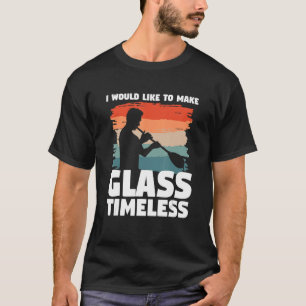 Ik zou graag een glazen glazen glazen rooster will t-shirt