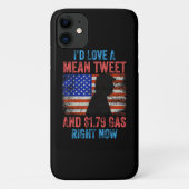 Ik zou graag een Mean Tweet hebben Case-Mate iPhone Case (Achterkant)