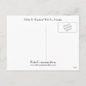 Ik zou graag "rondlopen" met je Valentijn Feestdagenkaart (Achterkant)