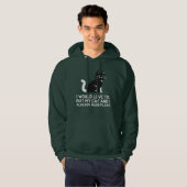 Ik zou graag willen, maar mijn kat en ik hebben al hoodie (Voorkant volledig)