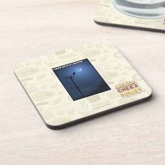 Ik zou het kunnen krijgen als ik wilde drankjes onderzetter (Linkerzijde)