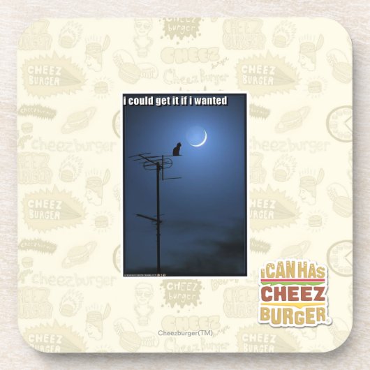 Ik zou het kunnen krijgen als ik wilde drankjes onderzetter (Voorkant)