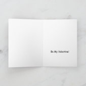 Ik zou je mijn bot geven, Valentijnsdag Puppy Kaart (Binnen)