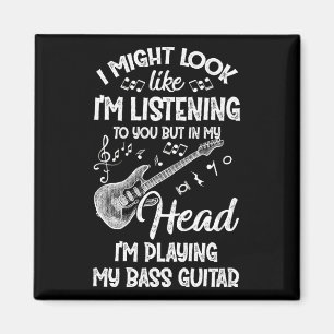 Ik zou kunnen kijken of ik naar jou luister. magneet