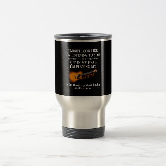 Ik zou kunnen lijken alsof ik naar je gitaar Lover Reisbeker (Center)