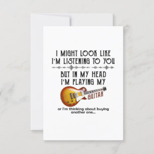 Ik zou kunnen lijken alsof ik naar je luister kaart