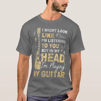 Ik zou kunnen lijken alsof ik naar je luister T Mu T-shirt