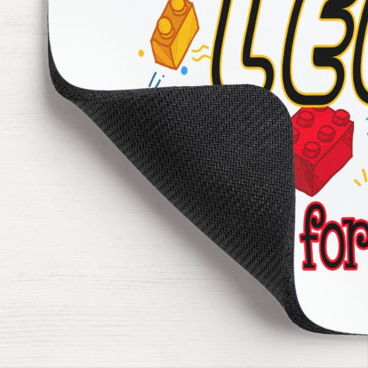 Ik zou Lego voor je oversteken Muismat (Hoek)