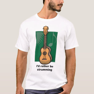 Ik zou liever aan het draaien zijn (Ukulele) T-shirt