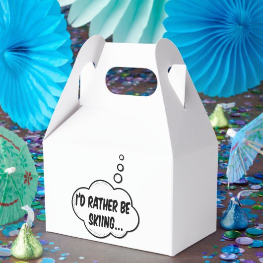 Ik zou liever aan het kiemen zijn. bedankdoosjes (Feest)