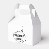 Ik zou liever aan het kiemen zijn. bedankdoosjes (Achterkant)