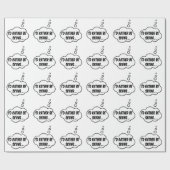 Ik zou liever aan het kiemen zijn. cadeaupapier (Vlak)