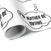 Ik zou liever aan het kiemen zijn. cadeaupapier (Rol Hoek)