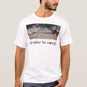 Ik zou liever aan het roeren zijn! T-shirt