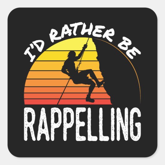 Ik zou liever appelleren vierkante sticker (Voorkant)