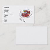 Ik zou liever Arcade Games spelen Visitekaartje (Voorkant / Achterkant)