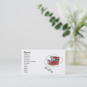 Ik zou liever Arcade Games spelen Visitekaartje (Staand voorkant)