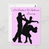 Ik zou liever balroom-dansen zijn briefkaart (Voorkant / Achterkant)