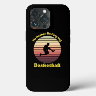 Ik zou liever Basketball spelen Case-Mate iPhone Case