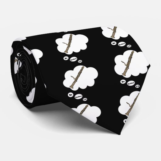 Ik zou liever Basson 2 spelen Stropdas (Opgerold)