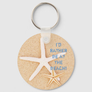 Ik zou liever... Beach Sleutelhanger