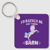 Ik zou liever bij de muur zijn. sleutelhanger (Voorkant)