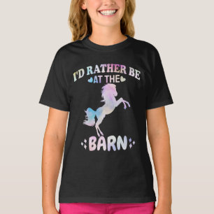 Ik zou liever bij de muur zijn. t-shirt
