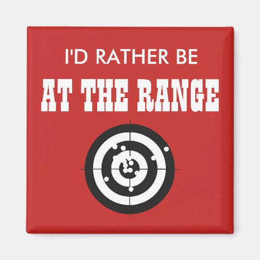Ik zou liever bij de Range zijn Magneet (Voorkant)