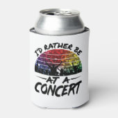 Ik zou liever bij een concert zijn blikjeskoeler (Blikje Voorkant)
