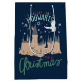 Ik zou liever bij Hogwarts blijven deze kerst Medium Cadeauzakje (Achterkant)